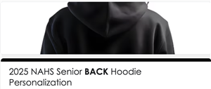 Senior Hoodie Personalization